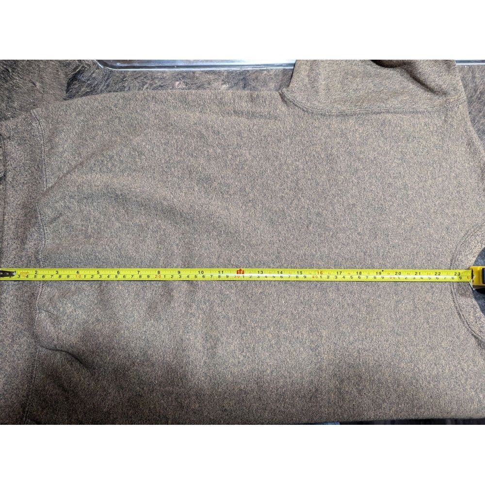 Vintage 90s Lee Sport Crewneck Sweatshirt Men's Small Heather Brown Blank - Picture 13 of 14